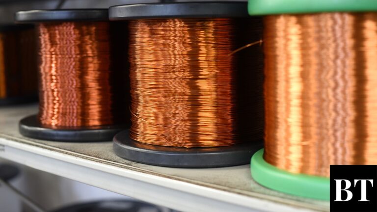 why is copper used to produce wires?